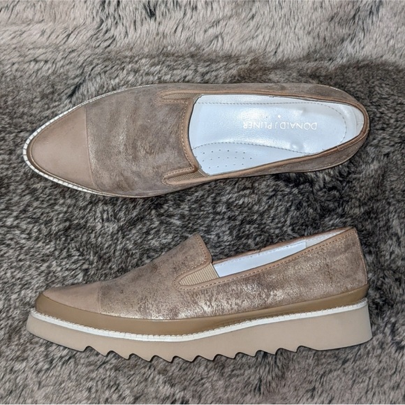 Donald J. Pliner Beliz Modern Slip-On Platino Women's 6 - Picture 7 of 13
